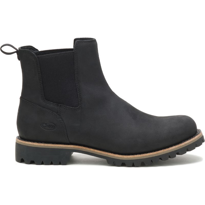 Botas Chaco Fields Chelsea Impermeables Hombre Negras | 46YSOTANX