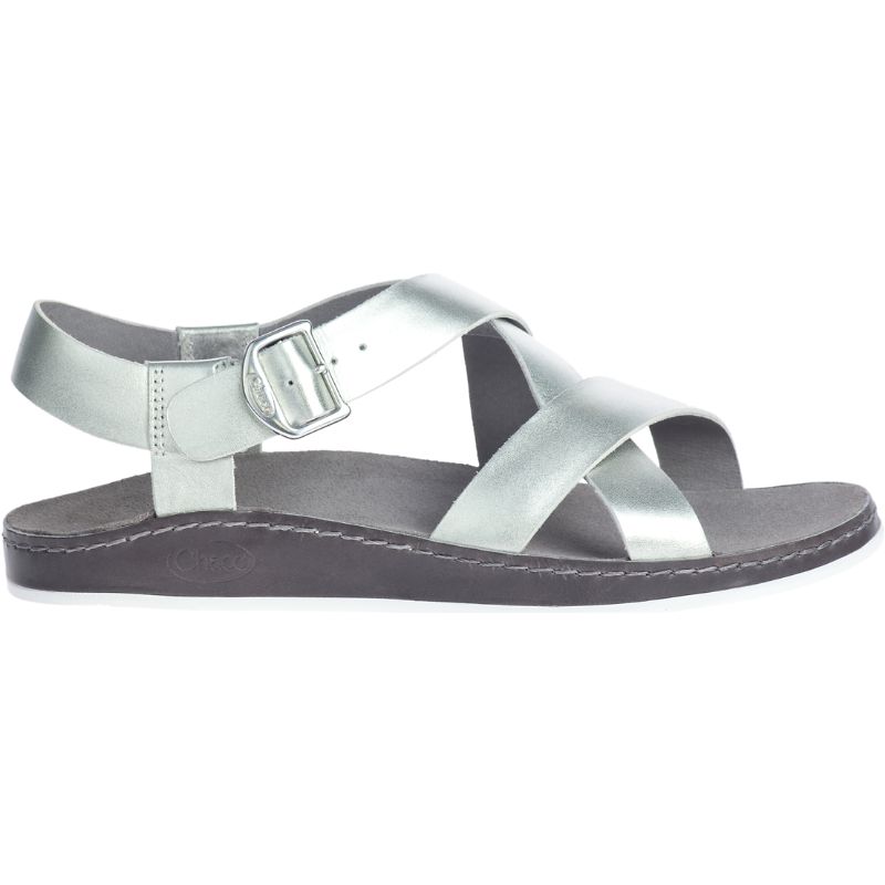 Sandalias Chaco Wayfarer Mujer Metal | 45ESAZQLI