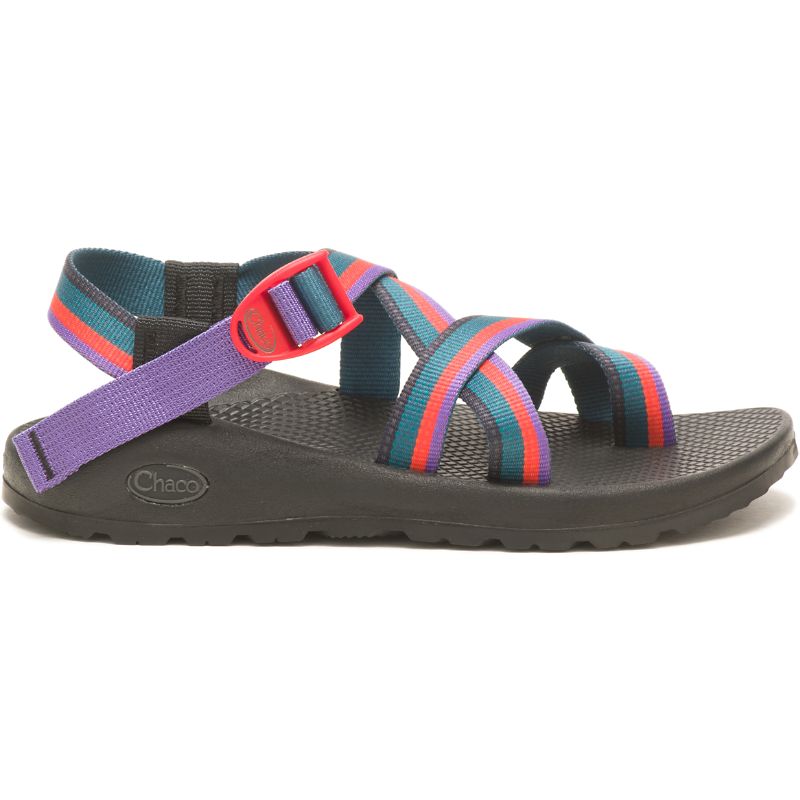 Sandalias Chaco Z/2® Classic Mujer Azules Rojas | 15ESFTNPR