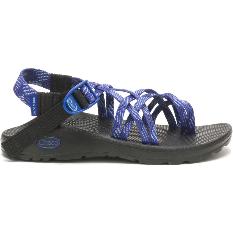 Sandalias Chaco Z/Cloud X2 Anchos Ancho Mujer Azules | 05VBQRZYO