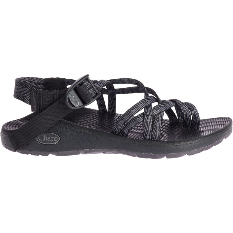 Sandalias Chaco Z/Cloud X2 Anchos Ancho Mujer Negras | 28BUELWSN