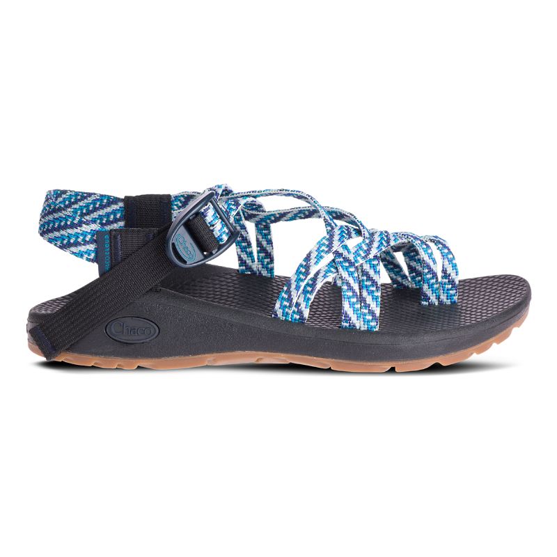 Sandalias Chaco Z/Cloud X2 Anchos Ancho Mujer Azul Marino | 35TVHRJBQ