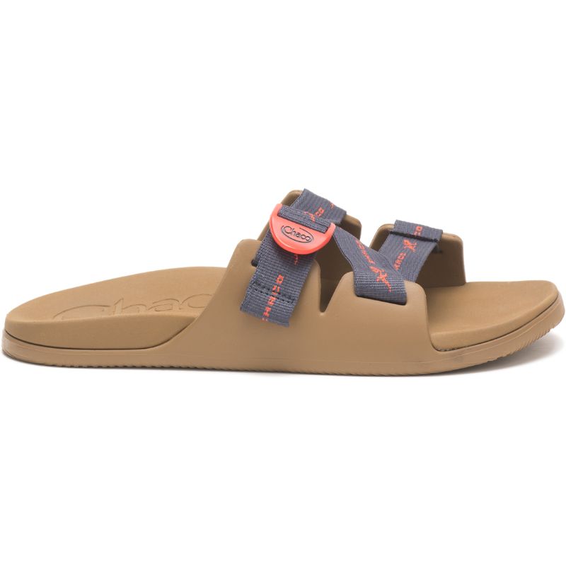 Sandalias de Diapositivas Chaco Chillos Hombre Moradas Marrones | 15NKFIPHZ