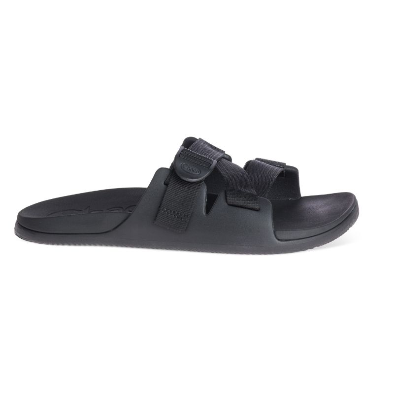 Sandalias de Diapositivas Chaco Chillos Hombre Negras | 18ESZANOW