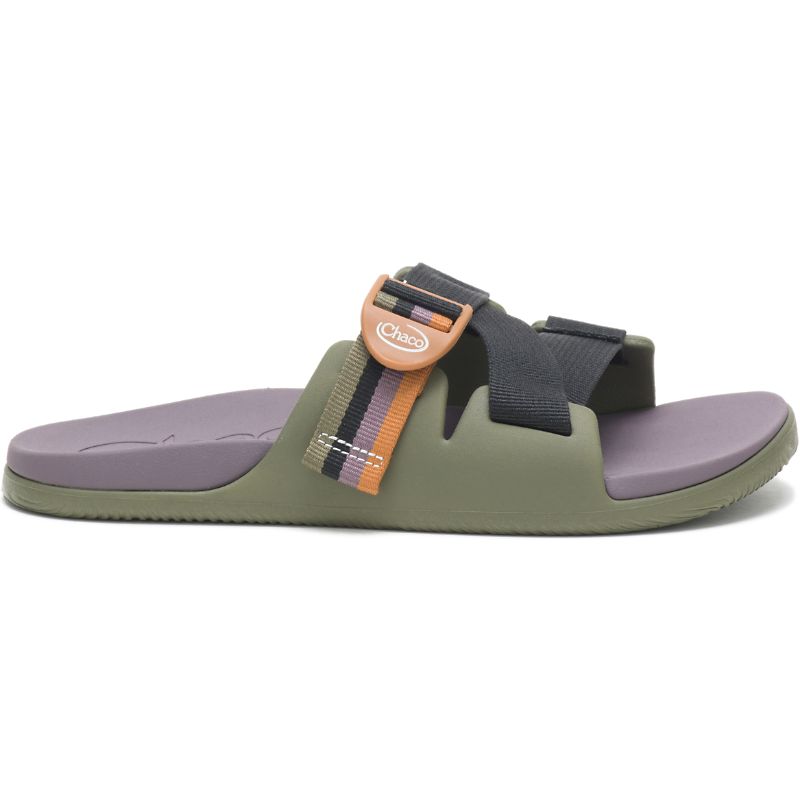 Sandalias de Diapositivas Chaco Chillos Mujer Verde | 45XRPEQWM