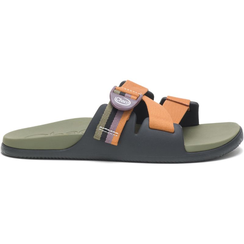 Sandalias de Diapositivas Chaco Chillos Mujer Negras Verde Oliva | 83WAMGXJK