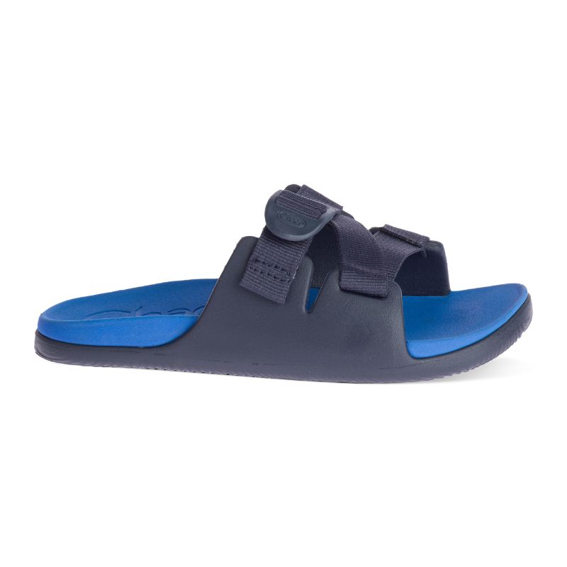 Sandalias de Diapositivas Chaco Chillos Niños Azules | 92LAVSWOD