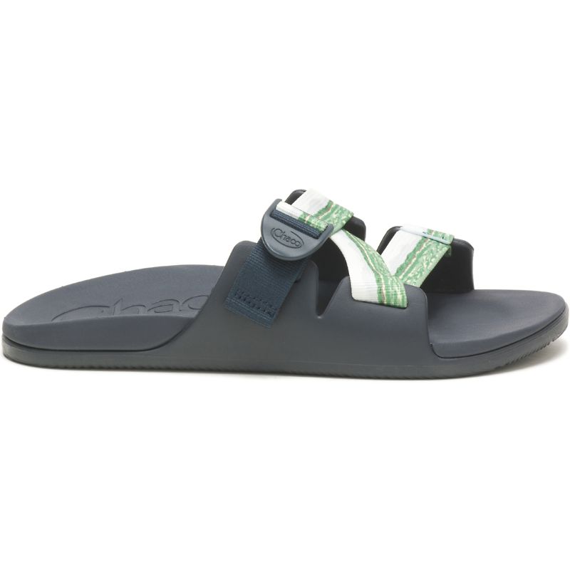 Sandalias de Diapositivas Chaco X Thomas Rhett Chillos Hombre Verde | 23XIEZABM