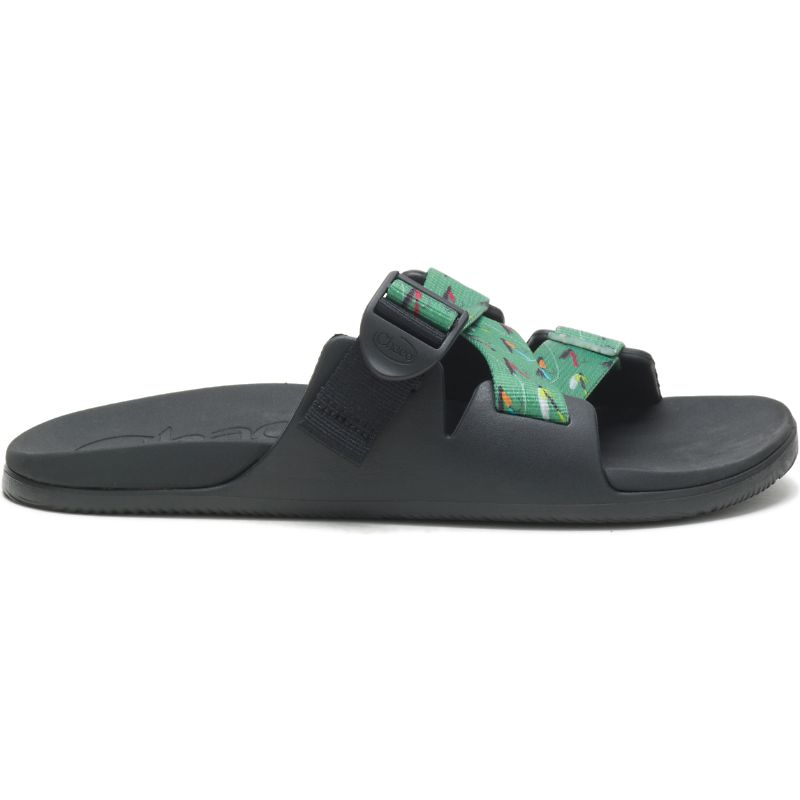 Sandalias de Diapositivas Chaco X Thomas Rhett Chillos Hombre Verde | 51VQMIGOT