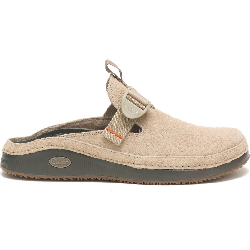 Zapatos Chaco Paonia Clog Hombre Beige | 52TLBQWKZ