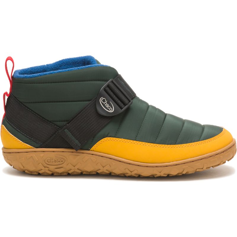 Zapatos Chaco Ramble Puff Linear Hombre Verde | 34DZOUFGJ