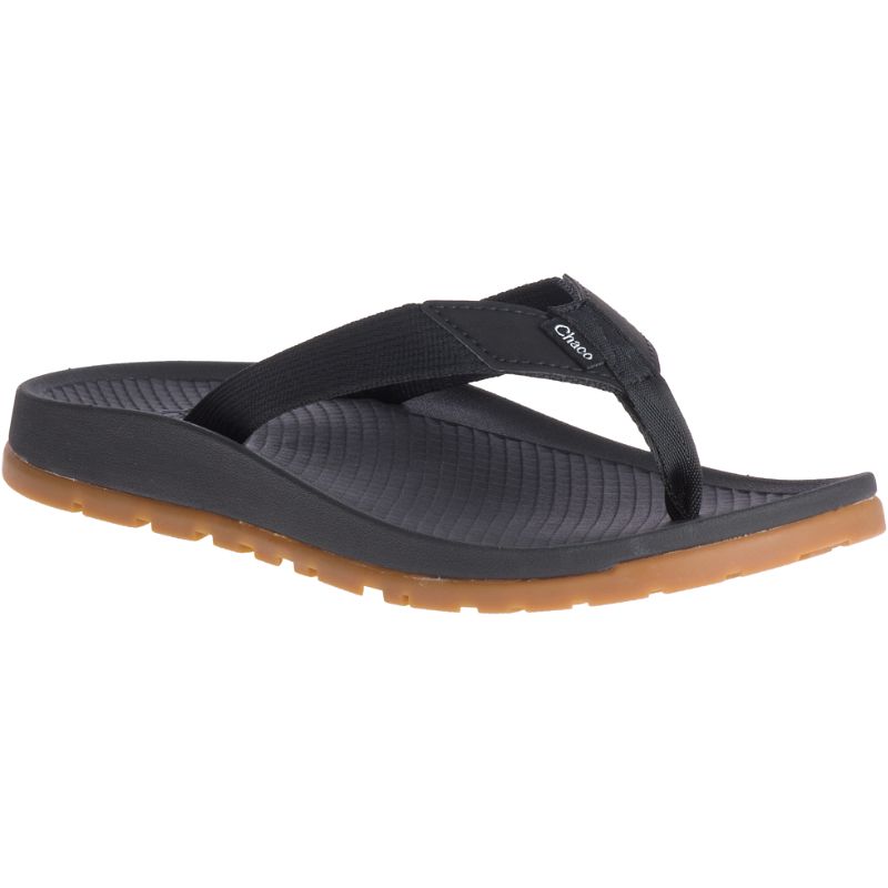 Chanclas Chaco Lowdown Mujer Negras | 79DYNIFWO