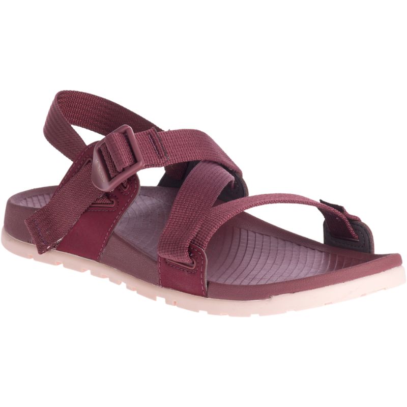 Sandalias Chaco Lowdown Mujer Rojas | 89XTQCGAU