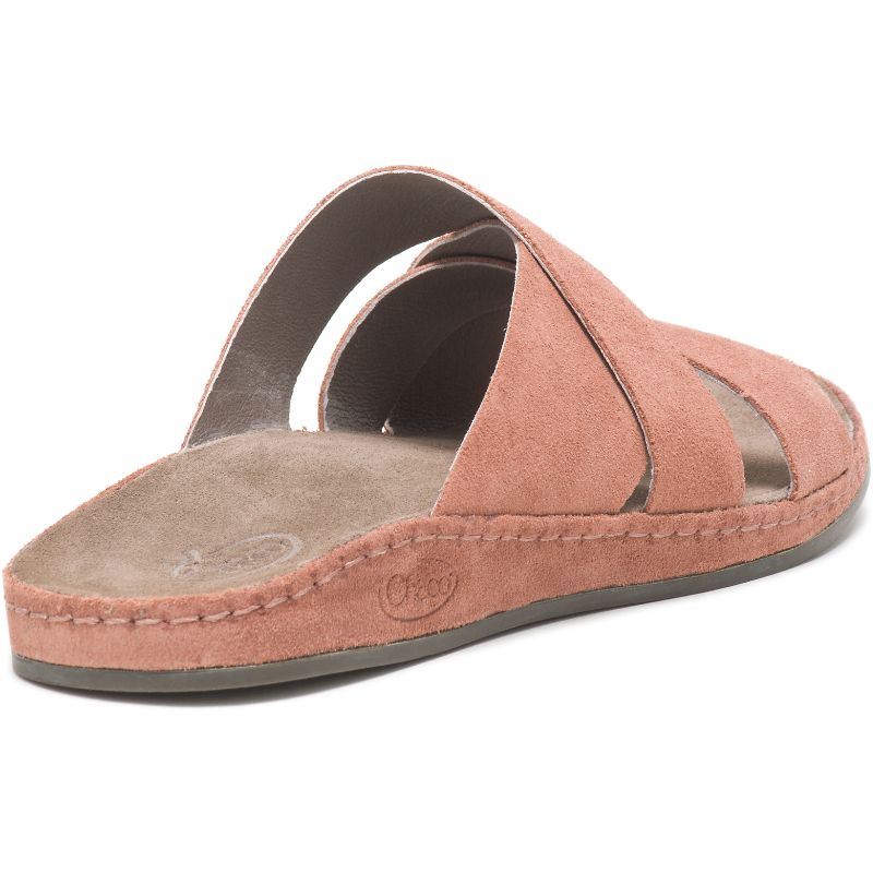 Sandalias Chaco Wayfarer Chanclas Gamuza Mujer Rosas | 45WVSKEMG