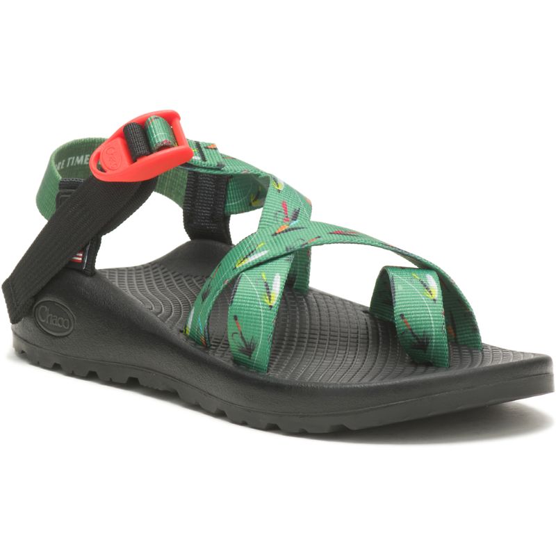 Sandalias Chaco X Thomas Rhett Z/2® Classic Mujer Verde | 87TOFQJZK