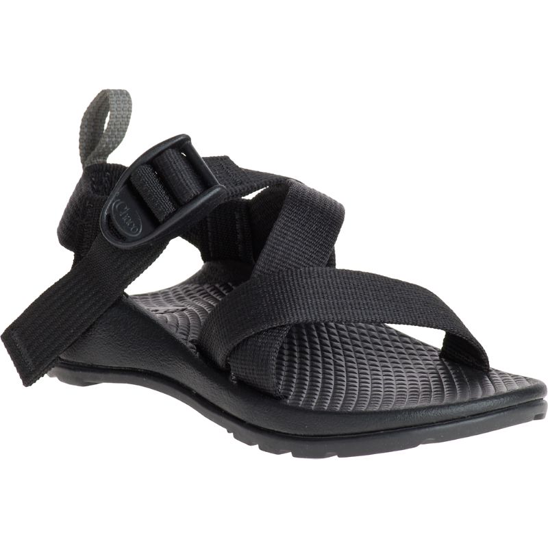 Sandalias Chaco Z/1 Ecotread™ Niños Negras | 17EVYPQWR