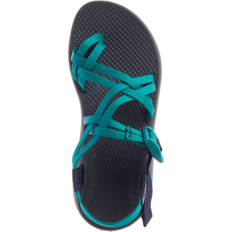 Sandalias Chaco Z/Cloud X2 Mujer Verde | 39FHTIWUJ