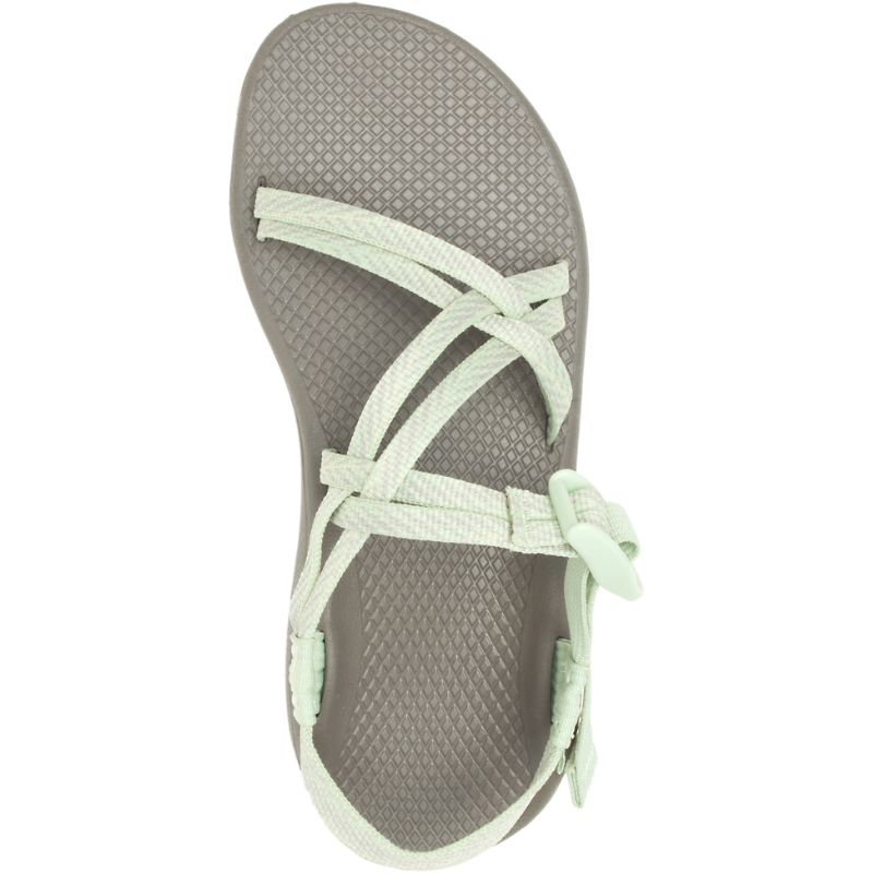 Sandalias Chaco Z/Cloud X Anchos Ancho Mujer Gris Verde | 62RNQYULH