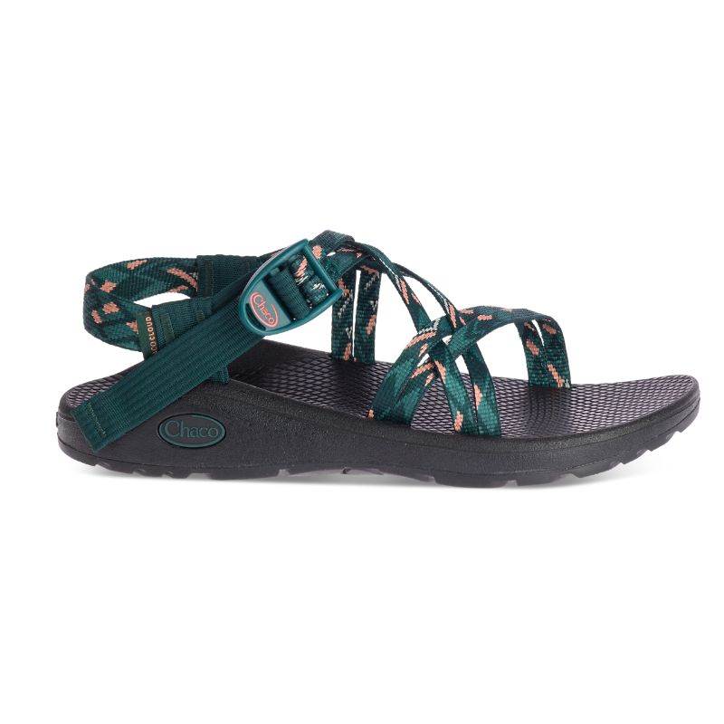 Sandalias Chaco Z/Cloud X Mujer Verde Oscuro | 41MHYXGEU