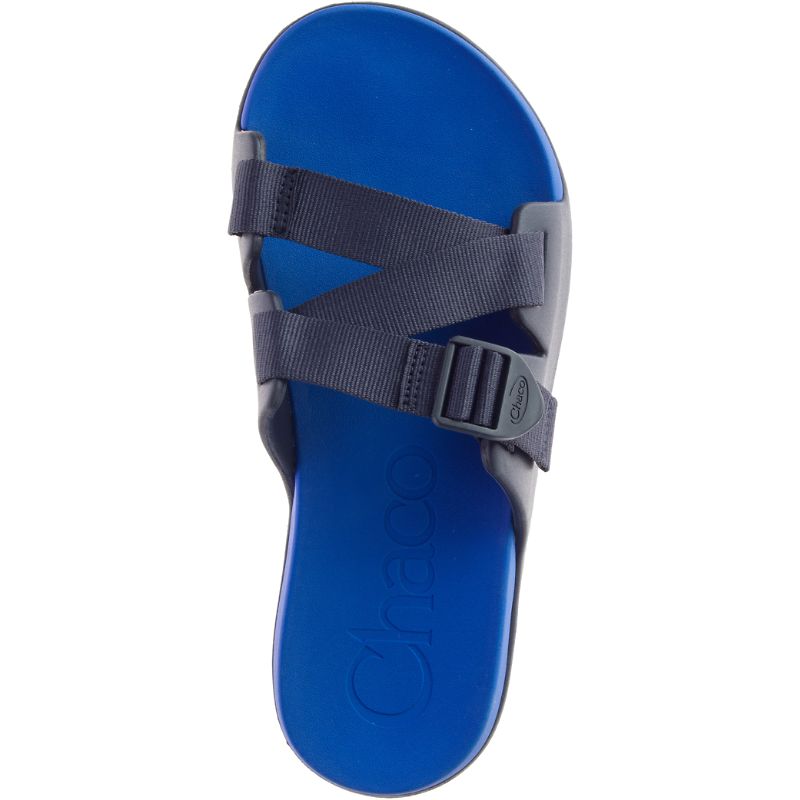 Sandalias de Diapositivas Chaco Chillos Hombre Azules | 03BDHRMQK