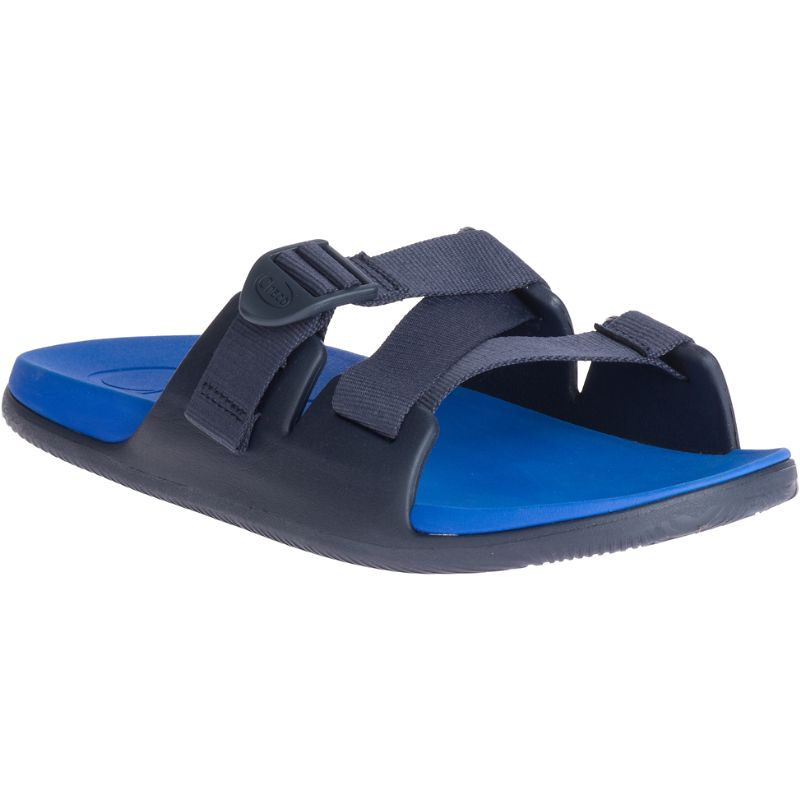 Sandalias de Diapositivas Chaco Chillos Hombre Azules | 03BDHRMQK