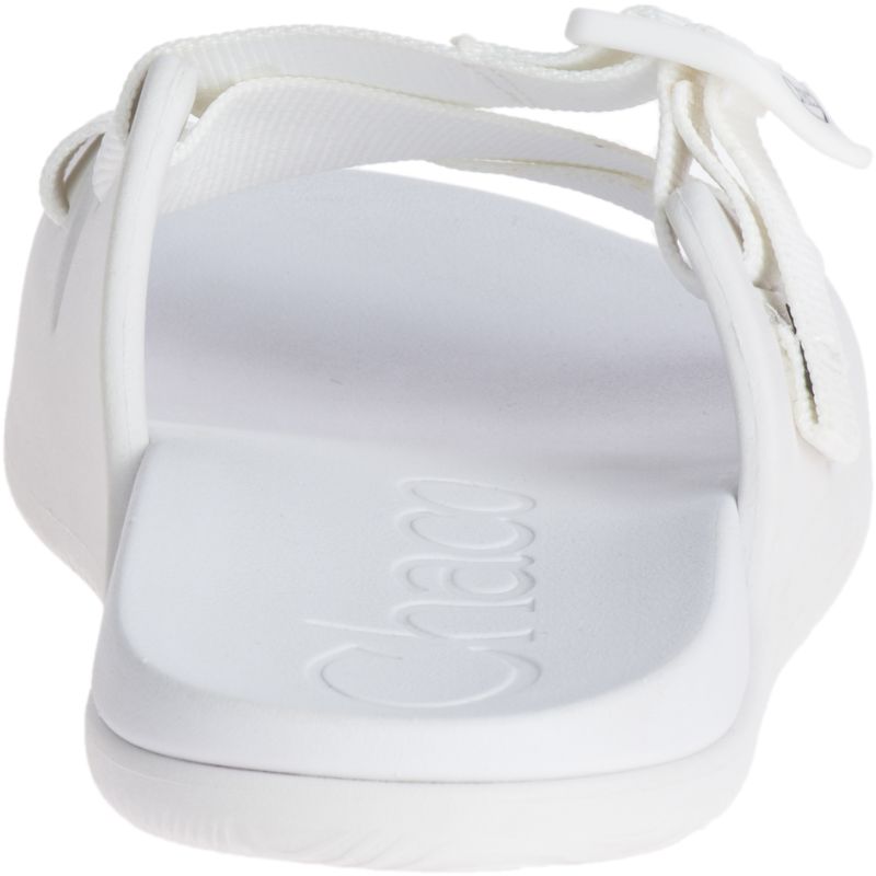 Sandalias de Diapositivas Chaco Chillos Mujer Blancas | 14FBQLZCT