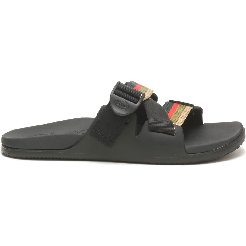 Sandalias de Diapositivas Chaco Chillos Mujer Rojas Verde | 16TAYBSZL