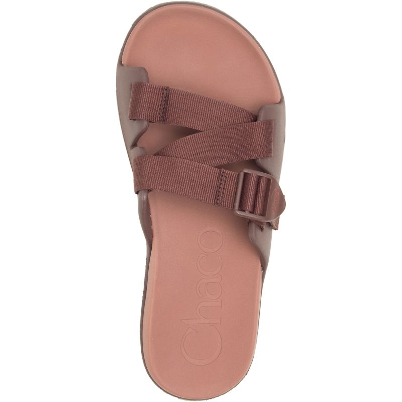 Sandalias de Diapositivas Chaco Chillos Hombre Chocolate | 38QBUERAT