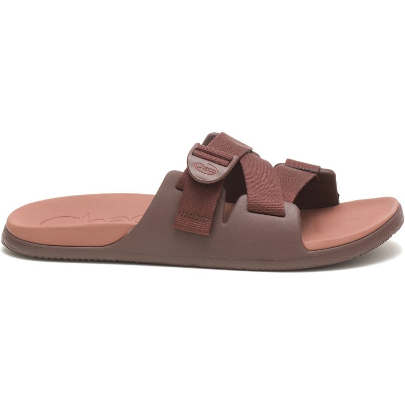 Sandalias de Diapositivas Chaco Chillos Hombre Chocolate | 38QBUERAT