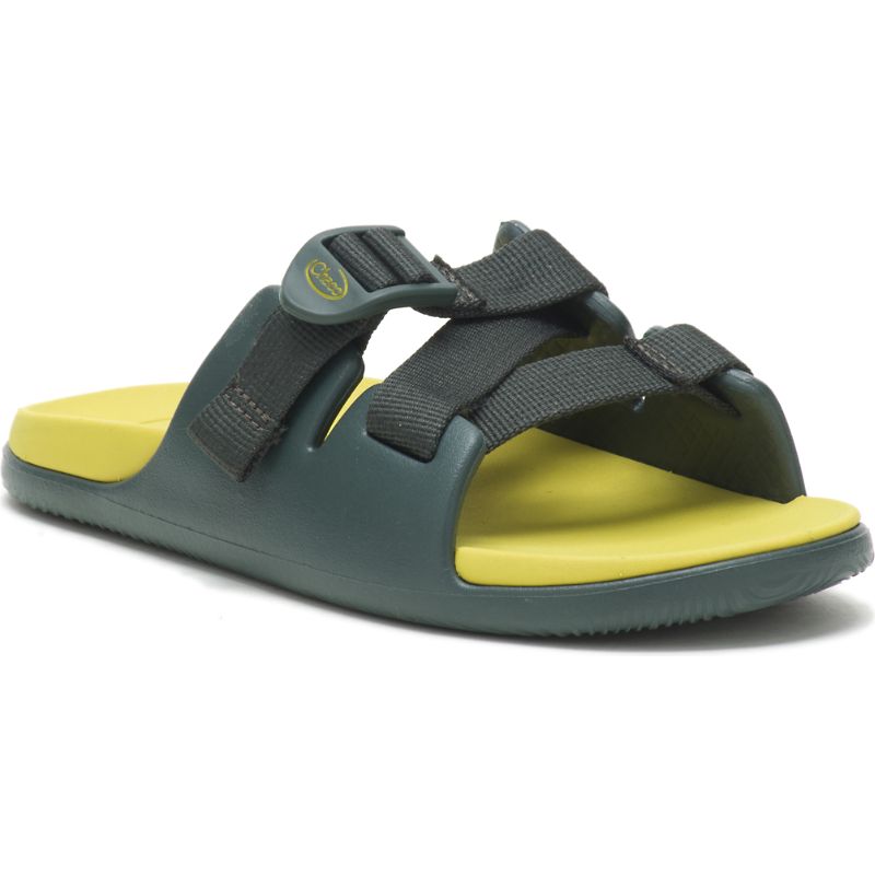 Sandalias de Diapositivas Chaco Chillos Niños Verde | 65QDCJZIT