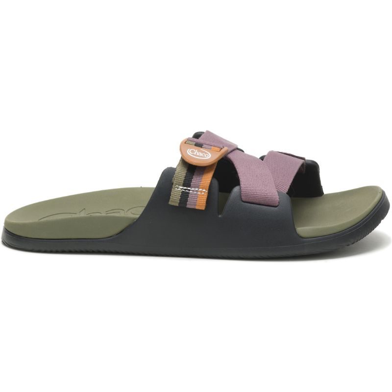 Sandalias de Diapositivas Chaco Chillos Hombre Negras Verde Oliva | 93LYJBHRZ