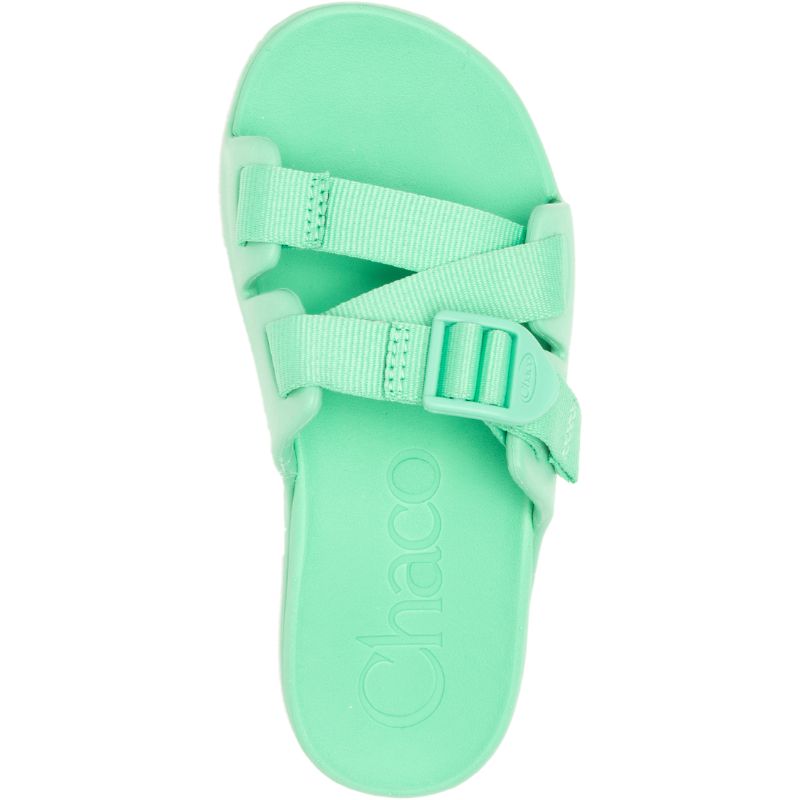 Sandalias de Diapositivas Chaco Chillos Niños Verde | 97XWISJTY