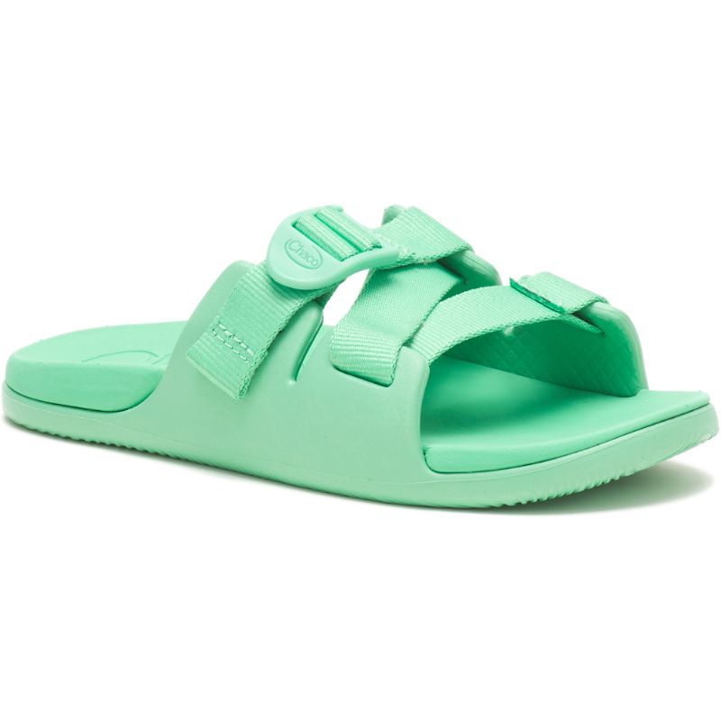 Sandalias de Diapositivas Chaco Chillos Niños Verde | 97XWISJTY