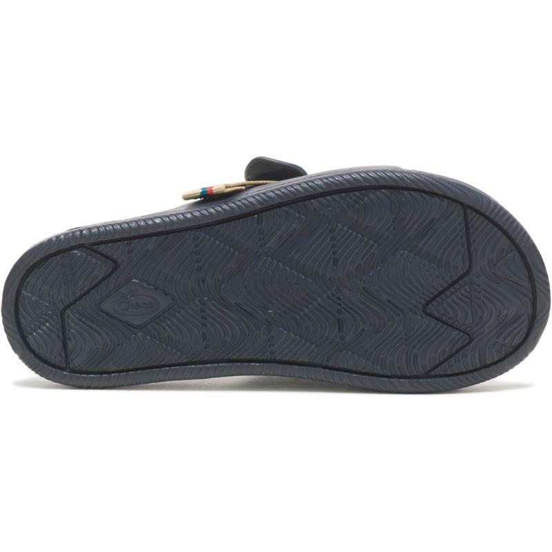 Sandalias de Diapositivas Chaco X New Belgium Chillos Mujer Azules Marrones | 63HUXDVIE