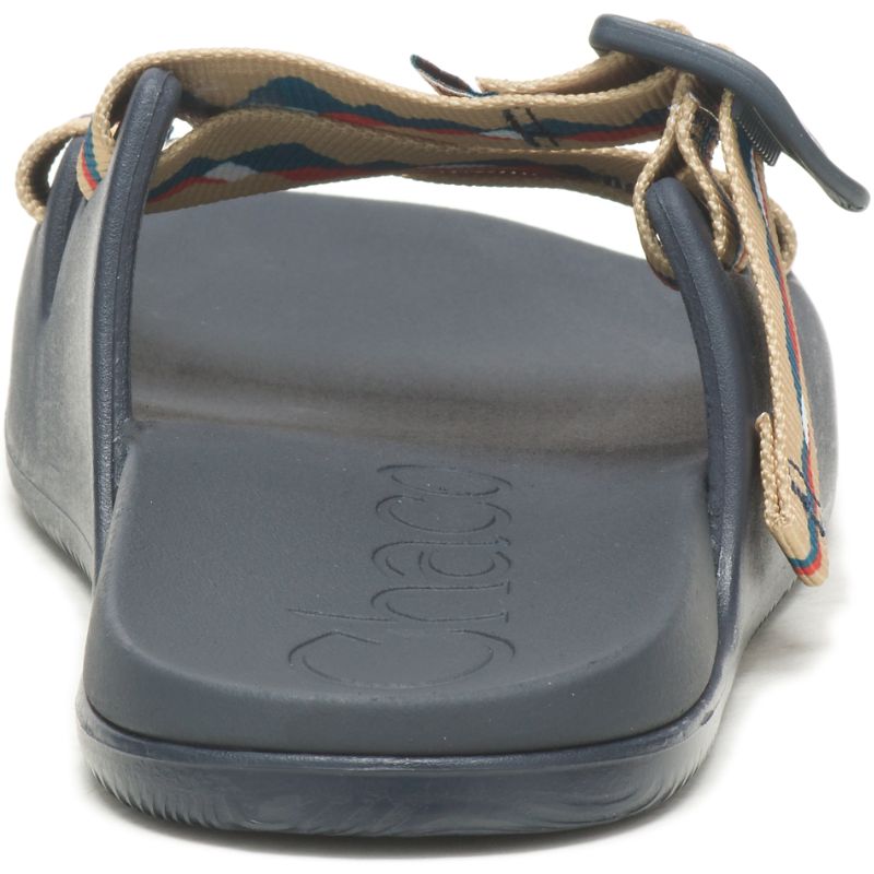 Sandalias de Diapositivas Chaco X New Belgium Chillos Mujer Azules Marrones | 63HUXDVIE