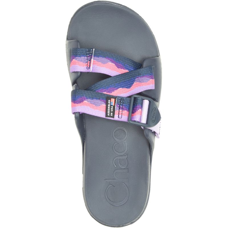 Sandalias de Diapositivas Chaco X Thomas Rhett Chillos Mujer Rosas | 15UDNPKEV