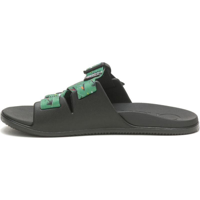 Sandalias de Diapositivas Chaco X Thomas Rhett Chillos Mujer Verde | 78CVDNIGT