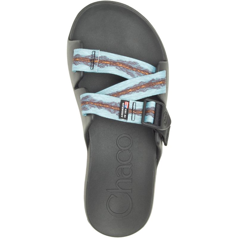 Sandalias de Diapositivas Chaco X Thomas Rhett Chillos Hombre Azules | 95XNYZCTH