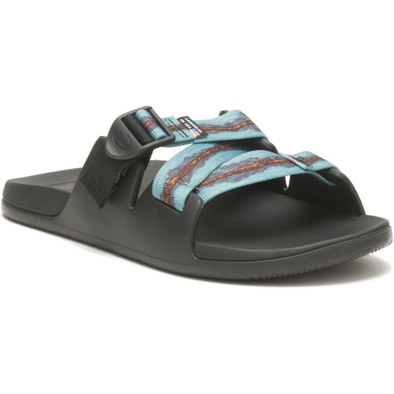 Sandalias de Diapositivas Chaco X Thomas Rhett Chillos Hombre Azules | 95XNYZCTH