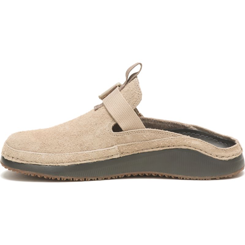 Zapatos Chaco Paonia Clog Hombre Beige | 52TLBQWKZ