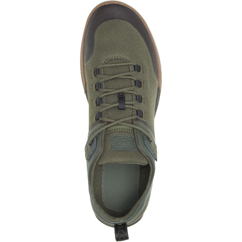 Zapatos Chaco Sidetrek Hombre Verde | 72QWJHGML